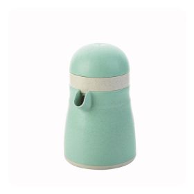 Manual 2-in-1 Functions Juicer and Presser with Strainer and Container Orange Lemon Grapefruit Squeezer Presser Lid Rotation Press Reamer with Po